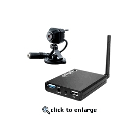 Home surveillance Wireless 2.4GHZ Camera with 2.0 USB RECEIVER Connects Directly to your PC
